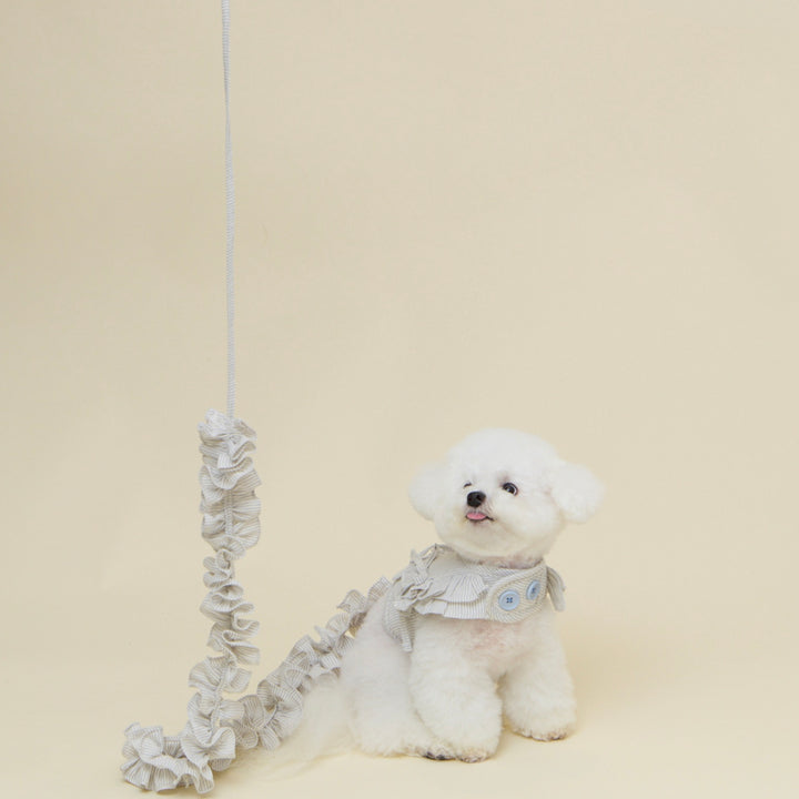 ※予約販売【meaningless】Anna Harness（Stripe Blue）｜犬用ハーネス