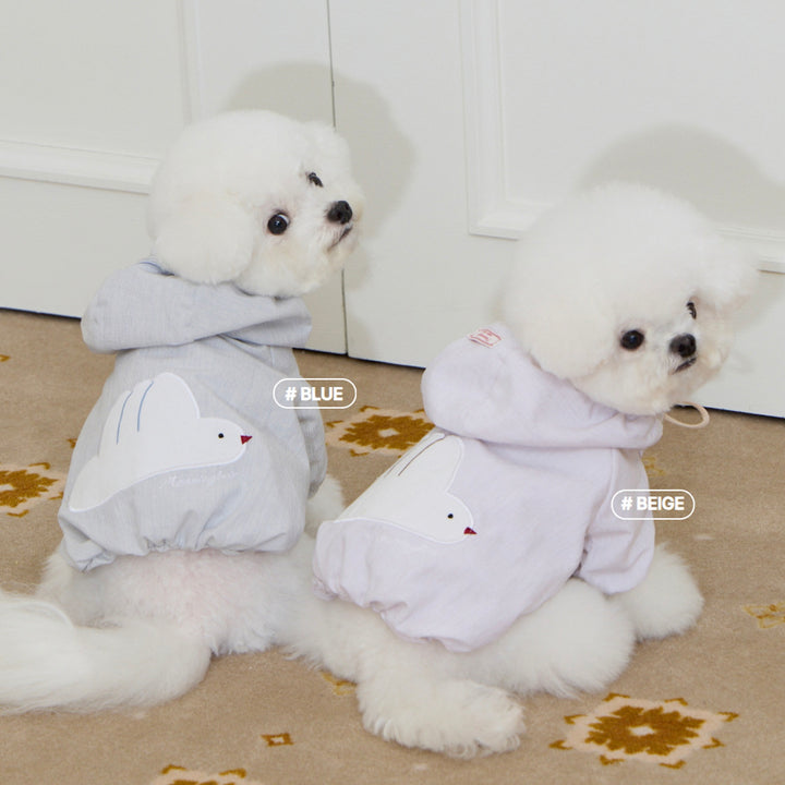 ※予約販売【meaningless】Bird Wind Breaker（Beige）