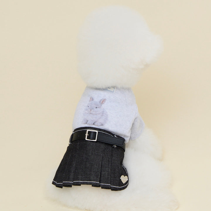 ※予約販売【meaningless】Birthday Skirt（Denim）