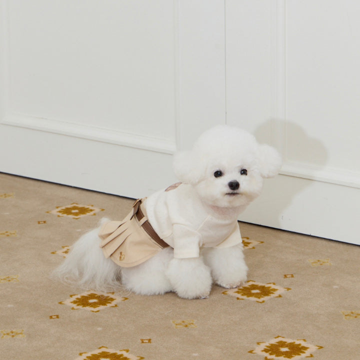 ※予約販売【meaningless】Birthday Skirt（Beige）