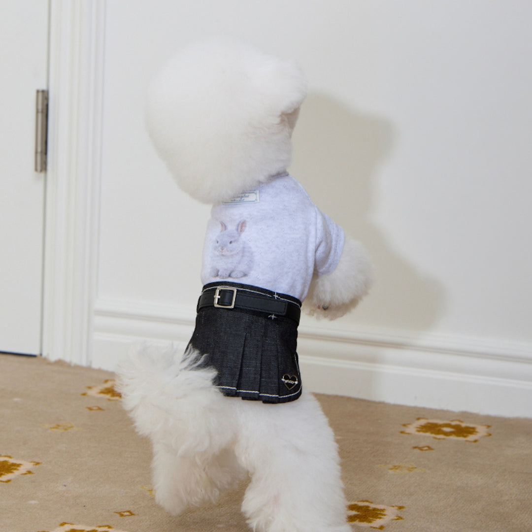 ※予約販売【meaningless】Birthday Skirt（Denim）