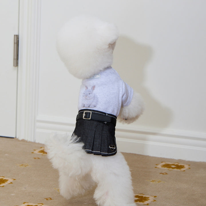 ※予約販売【meaningless】Birthday Skirt（Denim）
