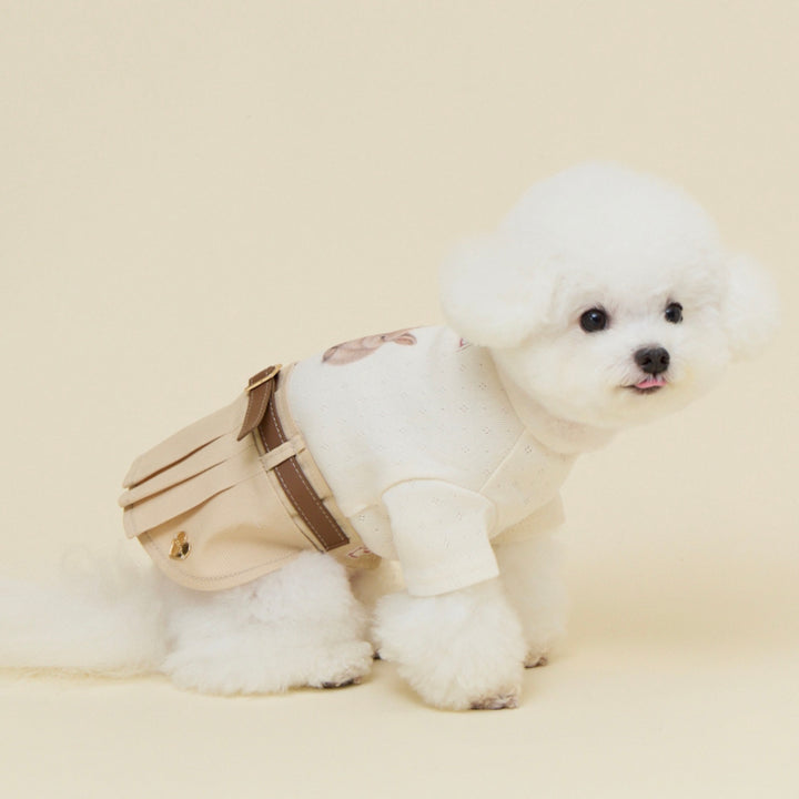 ※予約販売【meaningless】Birthday Skirt（Beige）