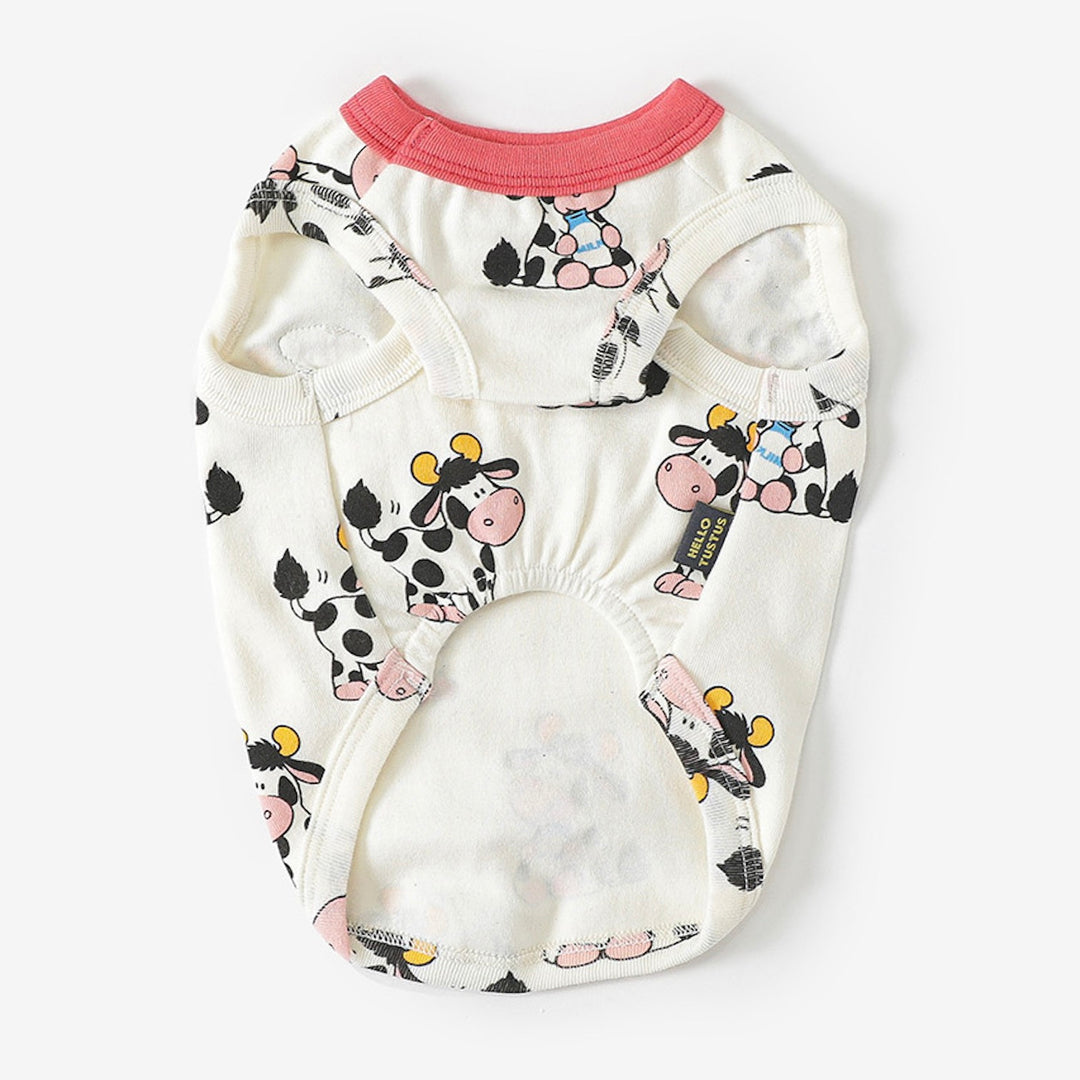 ※予約販売【TUSTUS】Milk Cow Sleeveless