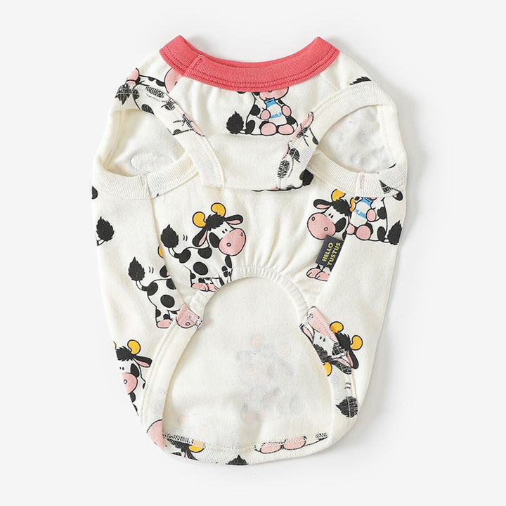 ※予約販売【TUSTUS】Milk Cow Sleeveless