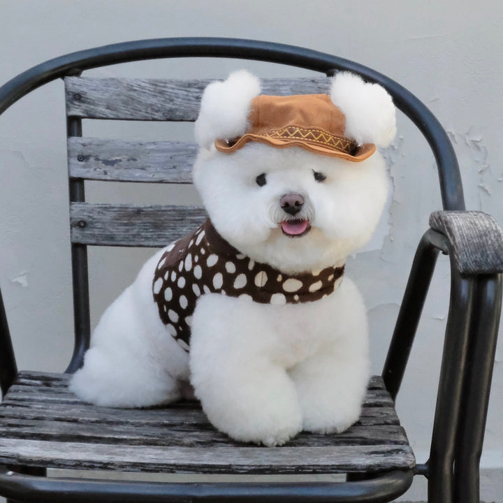 ※予約販売【FREDDIE TALE】Moo Harness（Choco）｜犬用ハーネス