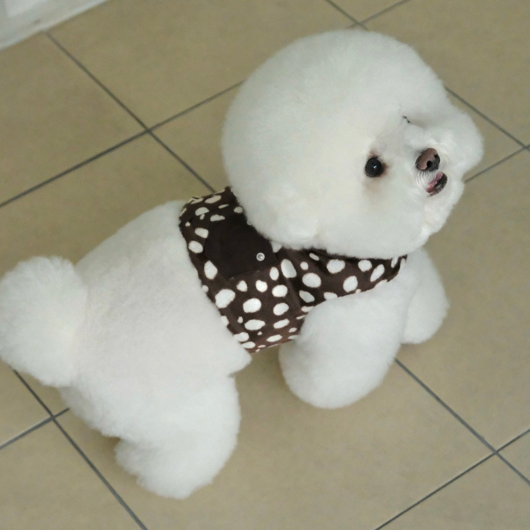 ※予約販売【FREDDIE TALE】Moo Harness（Choco）｜犬用ハーネス