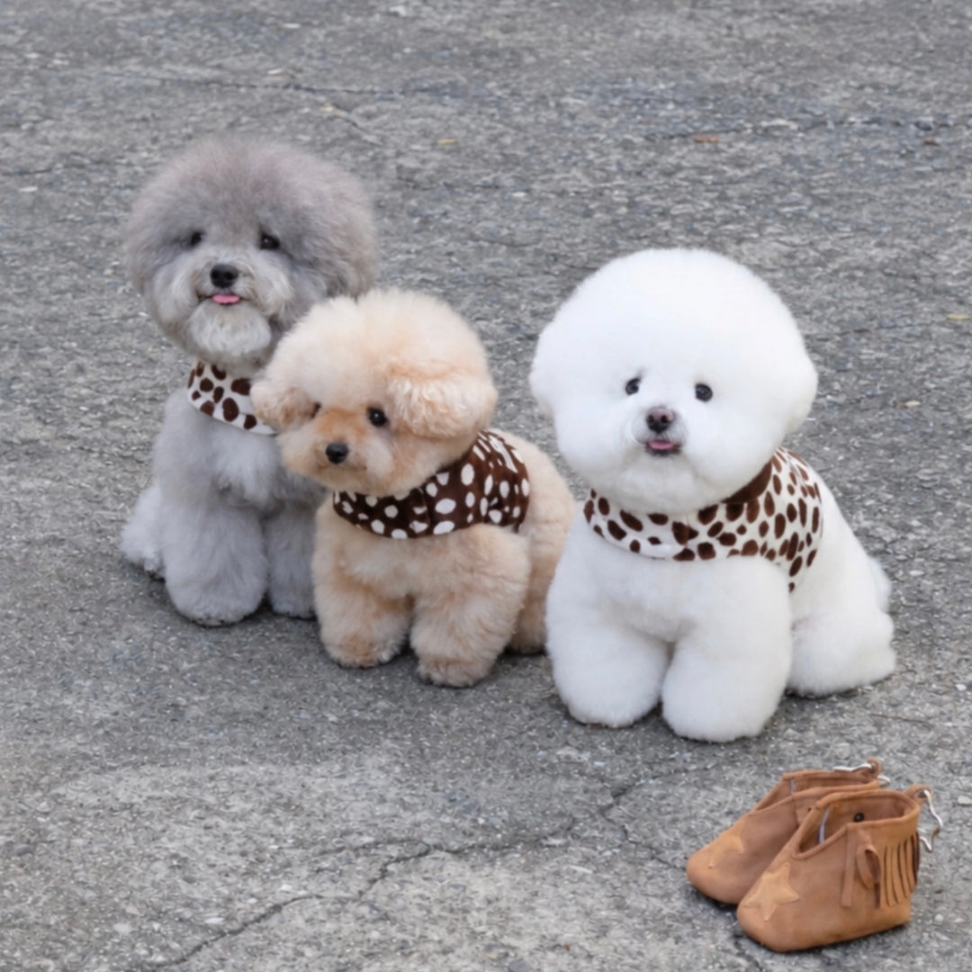 ※予約販売【FREDDIE TALE】Moo Harness（Milk）｜犬用ハーネス