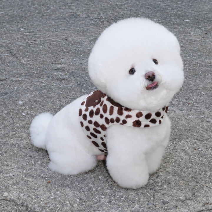 ※予約販売【FREDDIE TALE】Moo Harness（Milk）｜犬用ハーネス