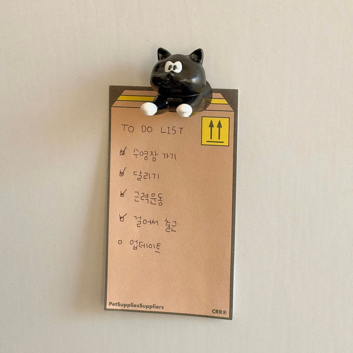 ※予約販売【CRR】Memo Magnet（Black Cat）
