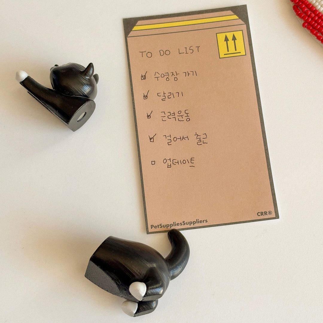 ※予約販売【CRR】Memo Magnet（Black Cat）
