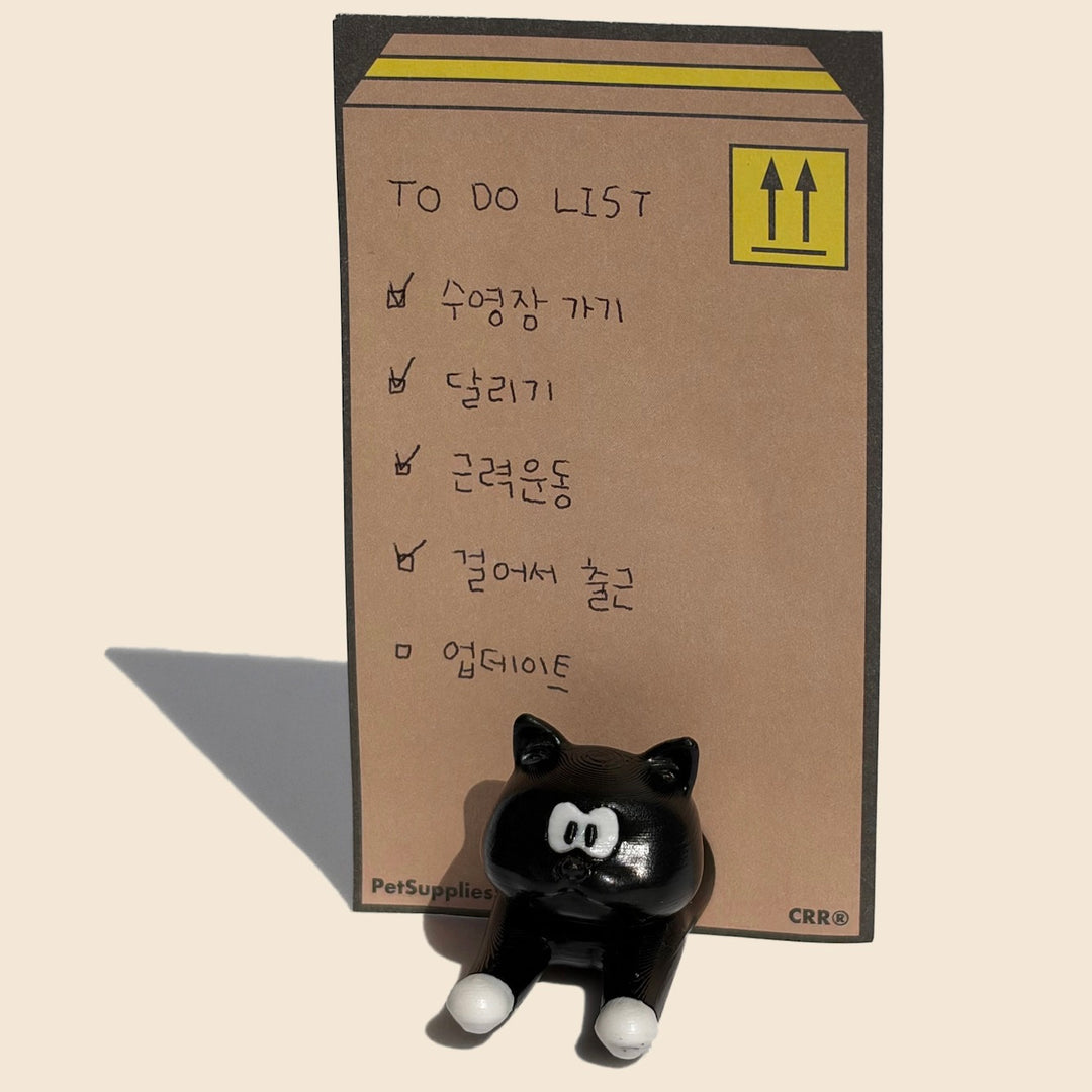 ※予約販売【CRR】Memo Magnet（Black Cat）