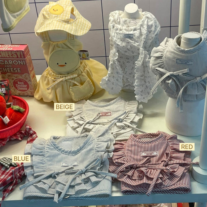 ※予約販売【meaningless】Anna Harness（Stripe Red）｜犬用ハーネス