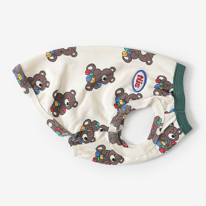 ※予約販売【TUSTUS】Block Toybear Sleeveless