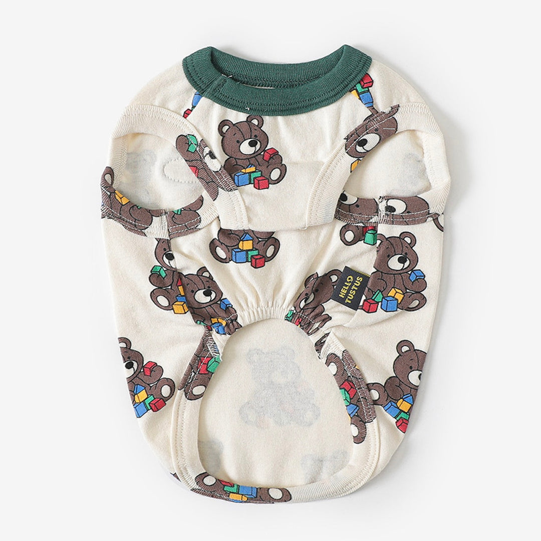※予約販売【TUSTUS】Block Toybear Sleeveless