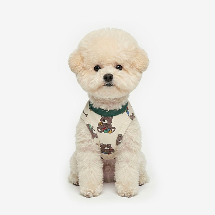 ※予約販売【TUSTUS】Block Toybear Sleeveless