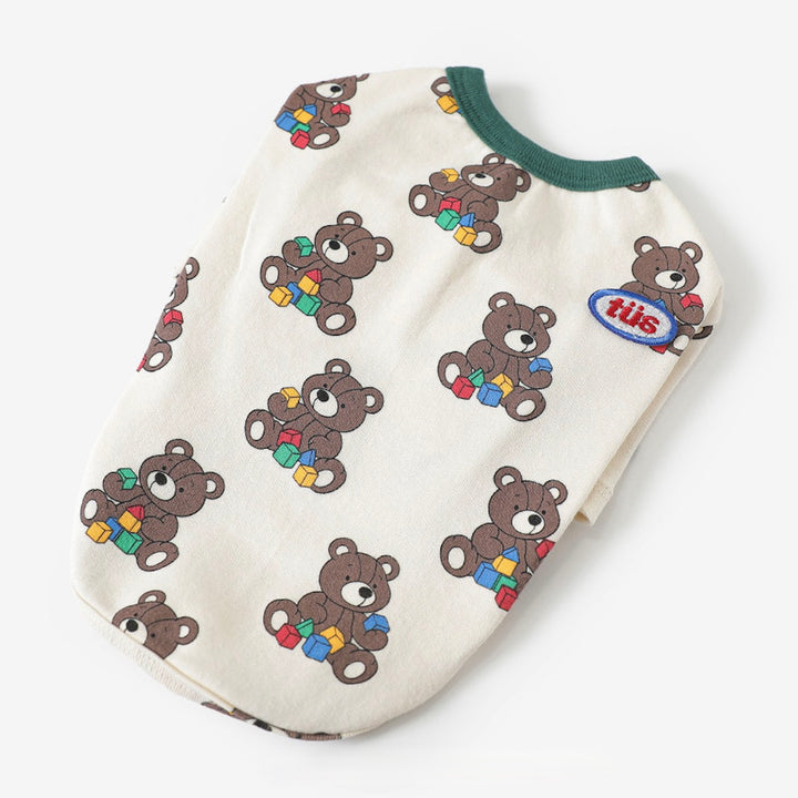 ※予約販売【TUSTUS】Block Toybear Tee