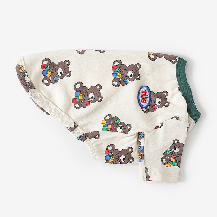 ※予約販売【TUSTUS】Block Toybear Tee