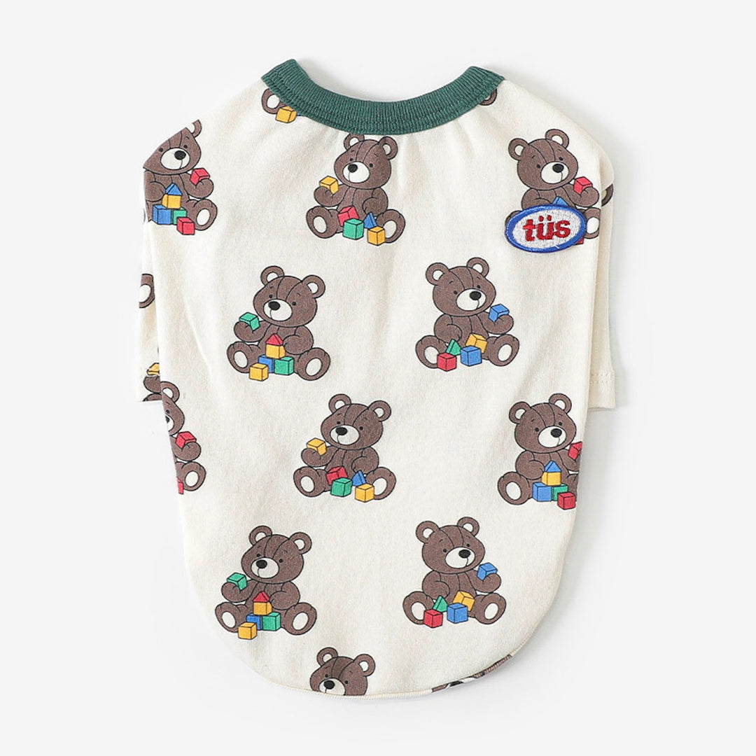 ※予約販売【TUSTUS】Block Toybear Tee