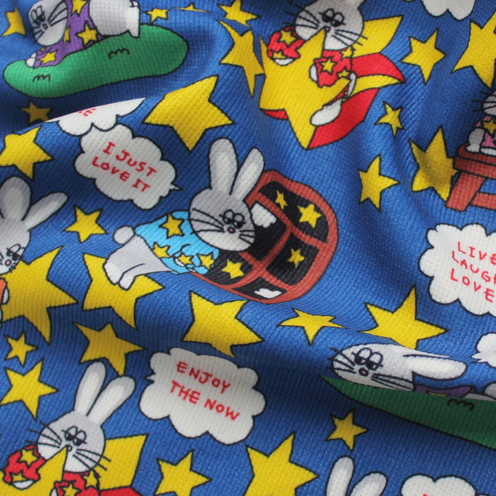 ※予約販売【CRR】Lazy Bunny Soft  Corduroy Boa Blanket
