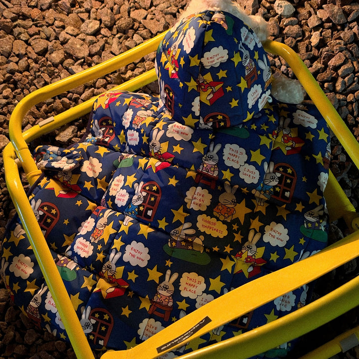 ※予約販売【CRR】Lazy Bunny Reversible Padded Blanket