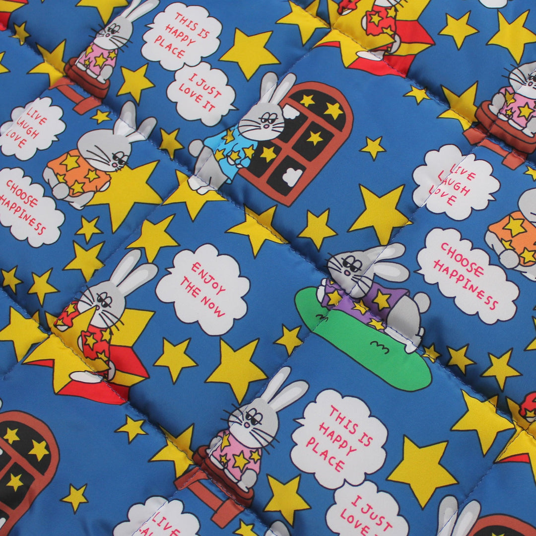 ※予約販売【CRR】Lazy Bunny Reversible Padded Blanket