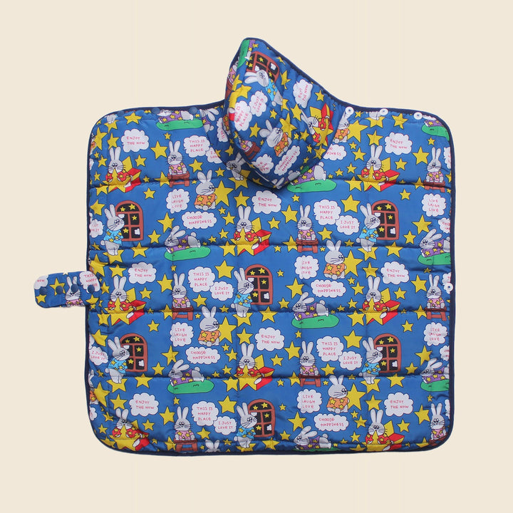 ※予約販売【CRR】Lazy Bunny Reversible Padded Blanket