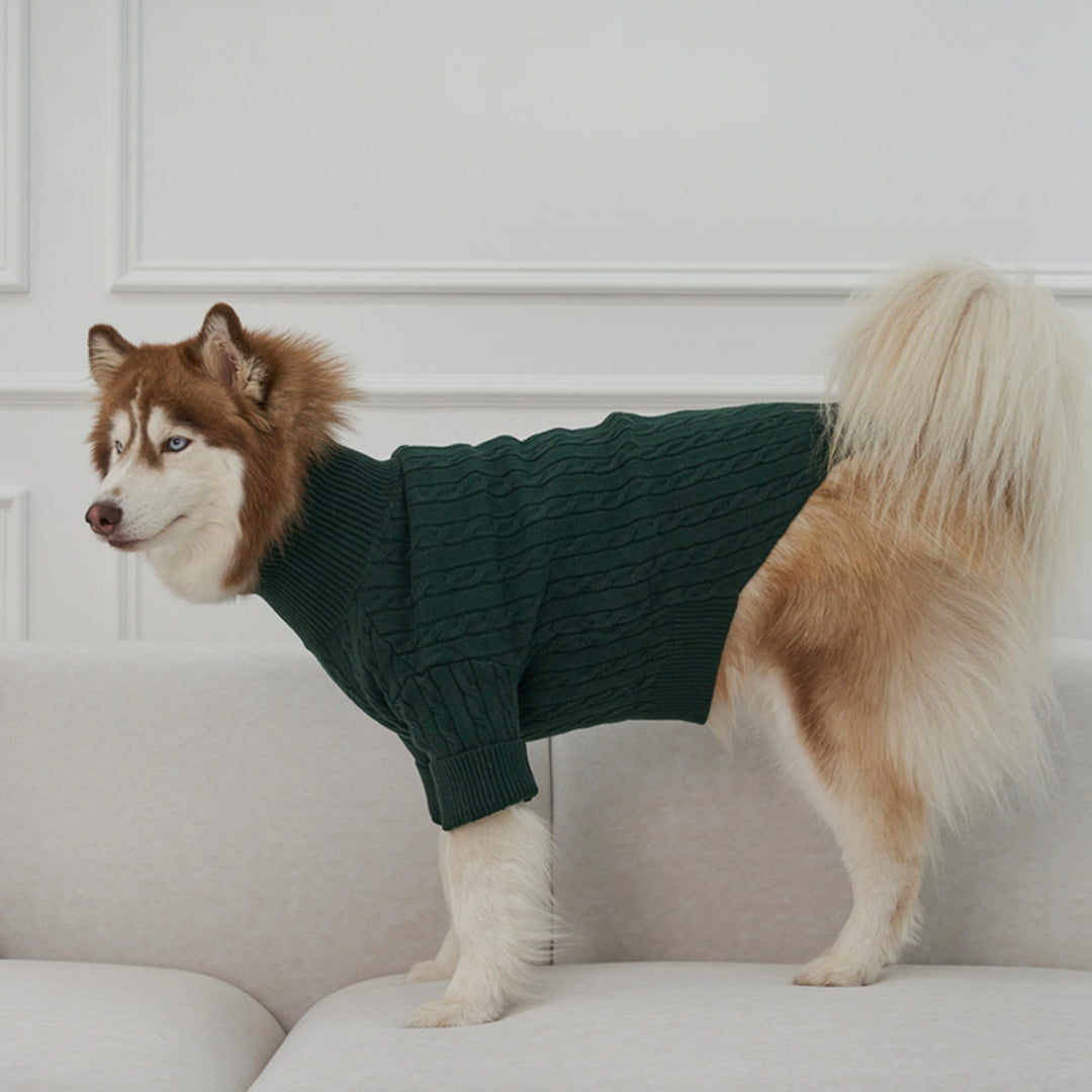 ※予約販売【Bailey】Teddy Pullover Knit（Green）
