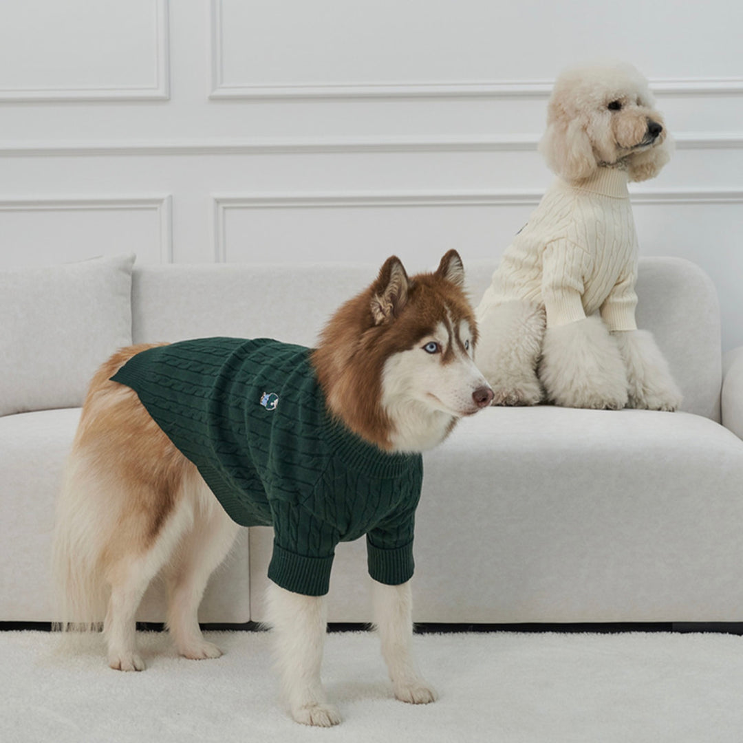 ※予約販売【Bailey】Teddy Pullover Knit（Cream）