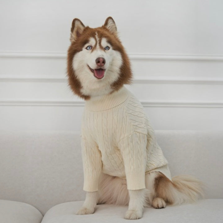 ※予約販売【Bailey】Teddy Pullover Knit（Cream）