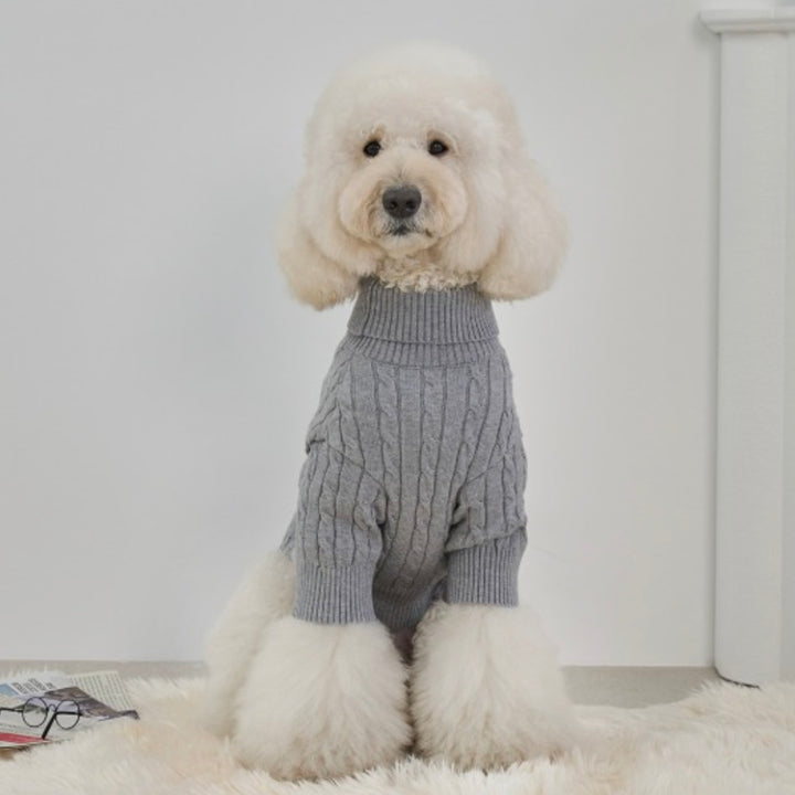 ※予約販売【Bailey】Teddy Pullover Knit（Gray）