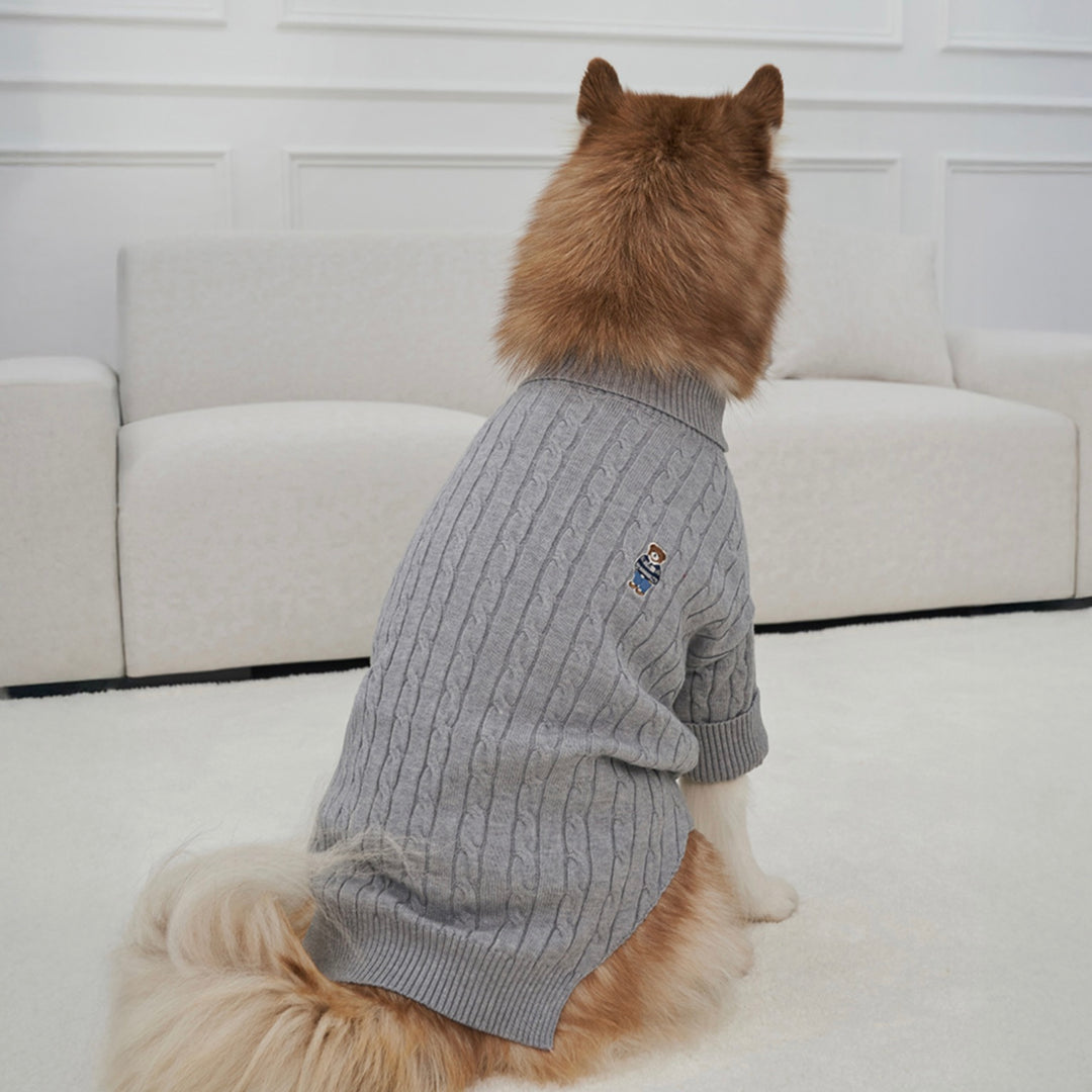 ※予約販売【Bailey】Teddy Pullover Knit（Gray）