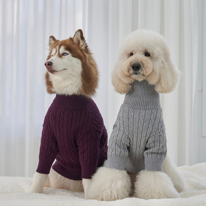 ※予約販売【Bailey】Teddy Pullover Knit（Burgundy）