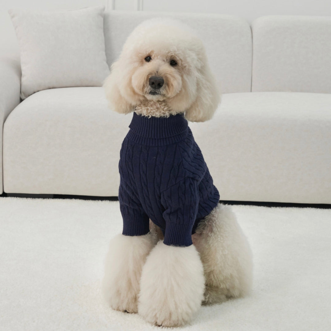 ※予約販売【Bailey】Teddy Pullover Knit（Navy）