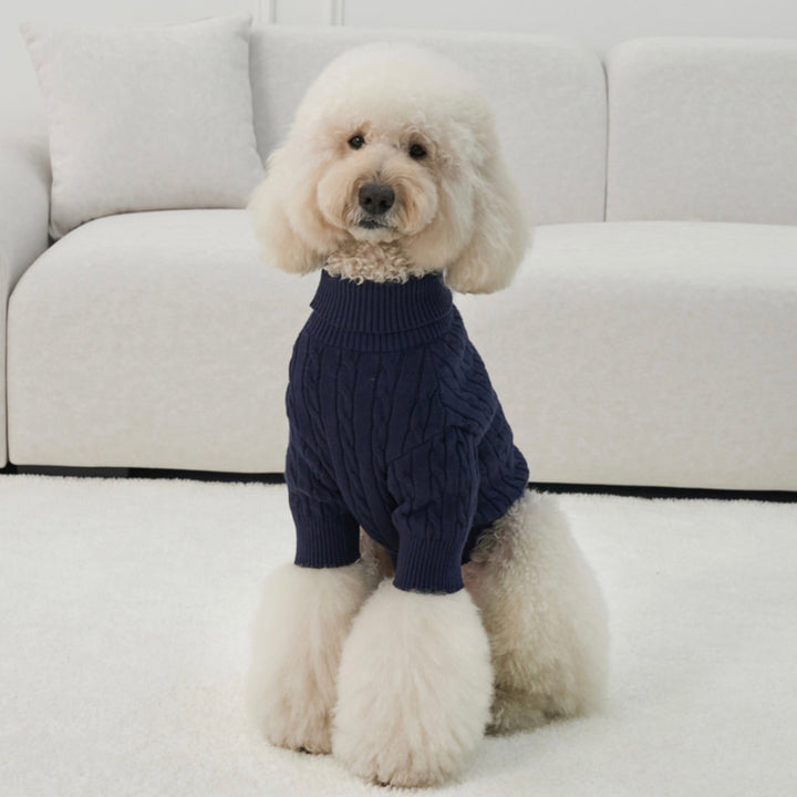 ※予約販売【Bailey】Teddy Pullover Knit（Navy）