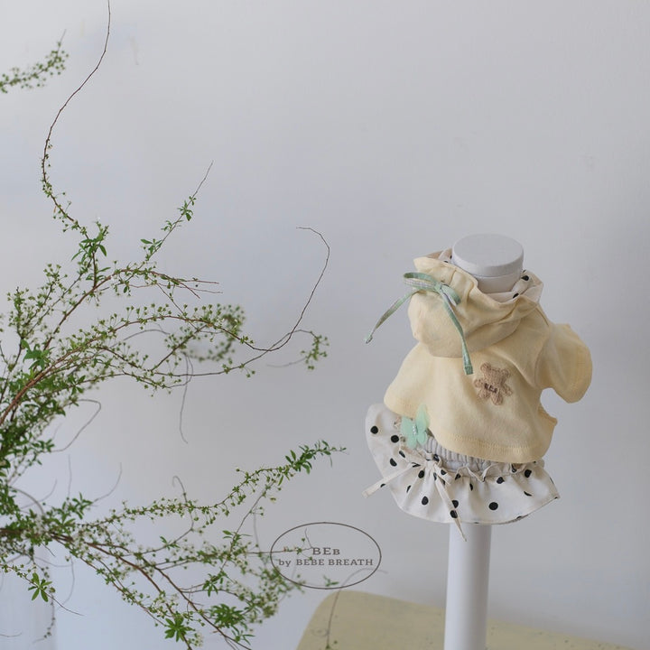 ※予約販売【BeBe Breath】Minty Bear Hoodie