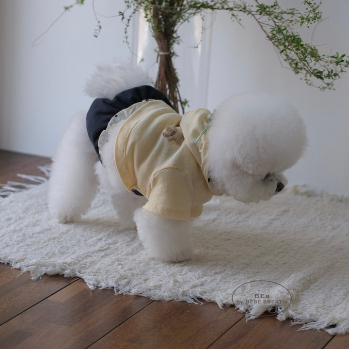 ※予約販売【BeBe Breath】Mumu Bloomer（Dot frill navy）