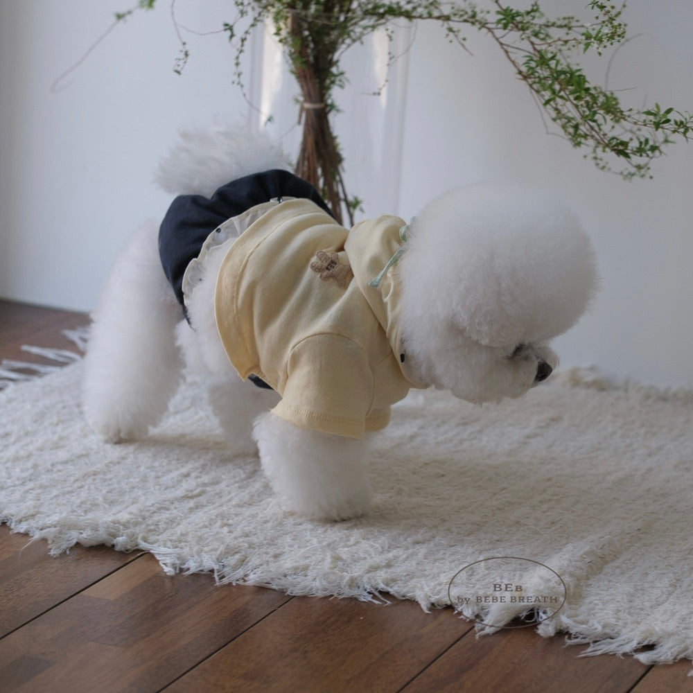 ※予約販売【BeBe Breath】Minty Bear Hoodie