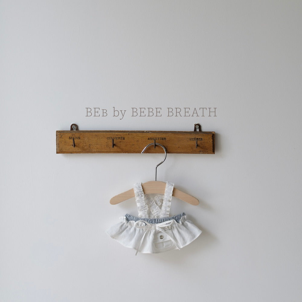 ※予約販売【BeBe Breath】White Low Rise Bustier
