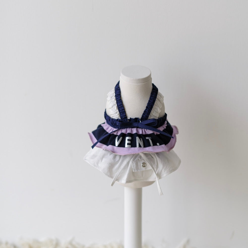 ※予約販売【BeBe Breath】Belly Cool Stripe Top
