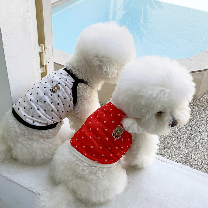※予約販売【DURANG RURANG】Star Bear Cool T（Cream Black）