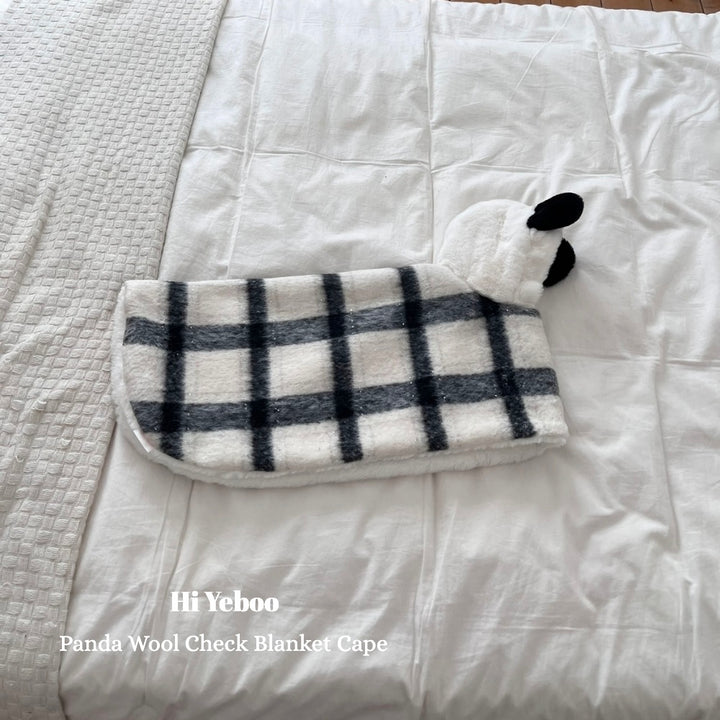 ※予約販売【Hi Yeboo】Panda Blanket Cape