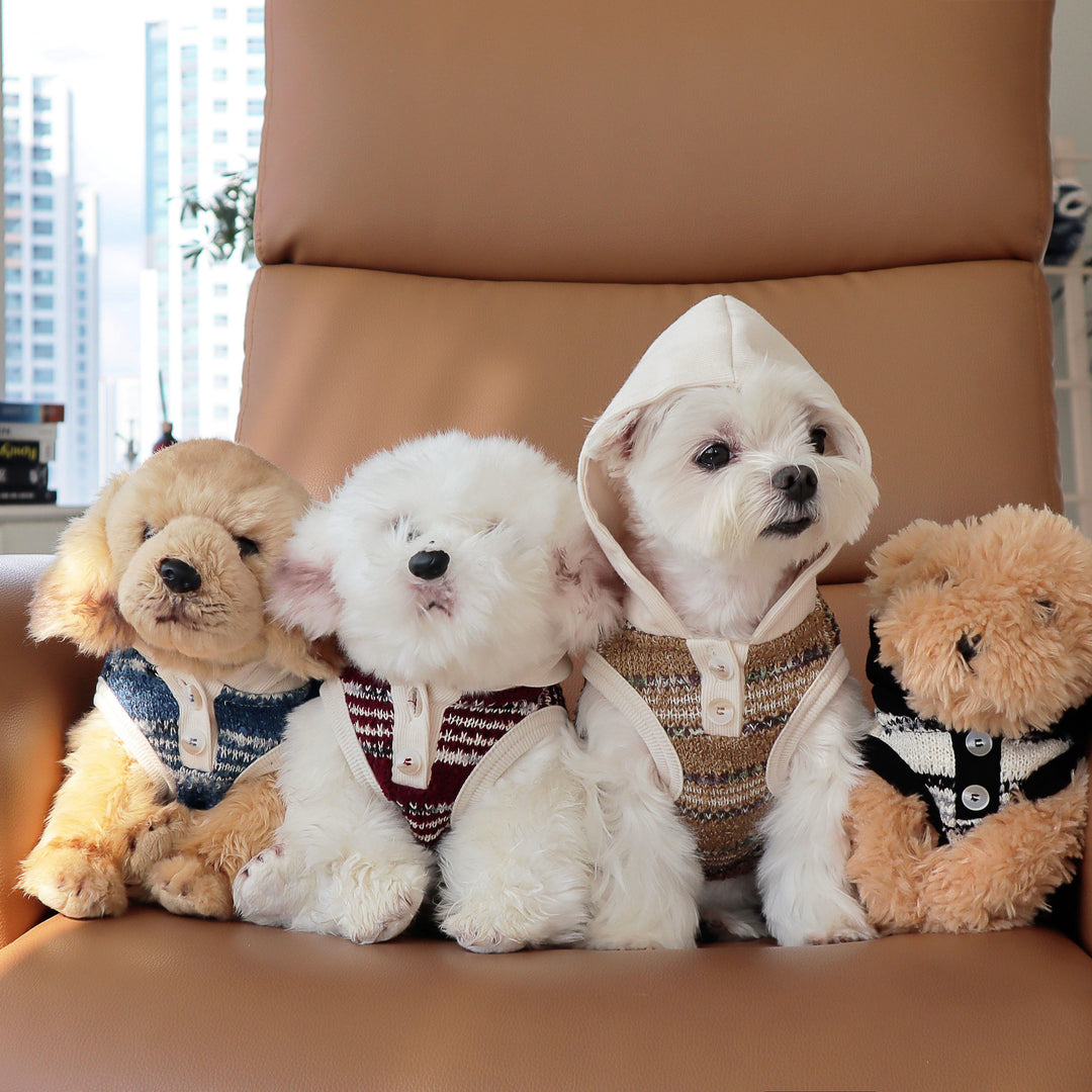 ※予約販売【DURANG RURANG】Snow Boucle Knit（Oat Meal）