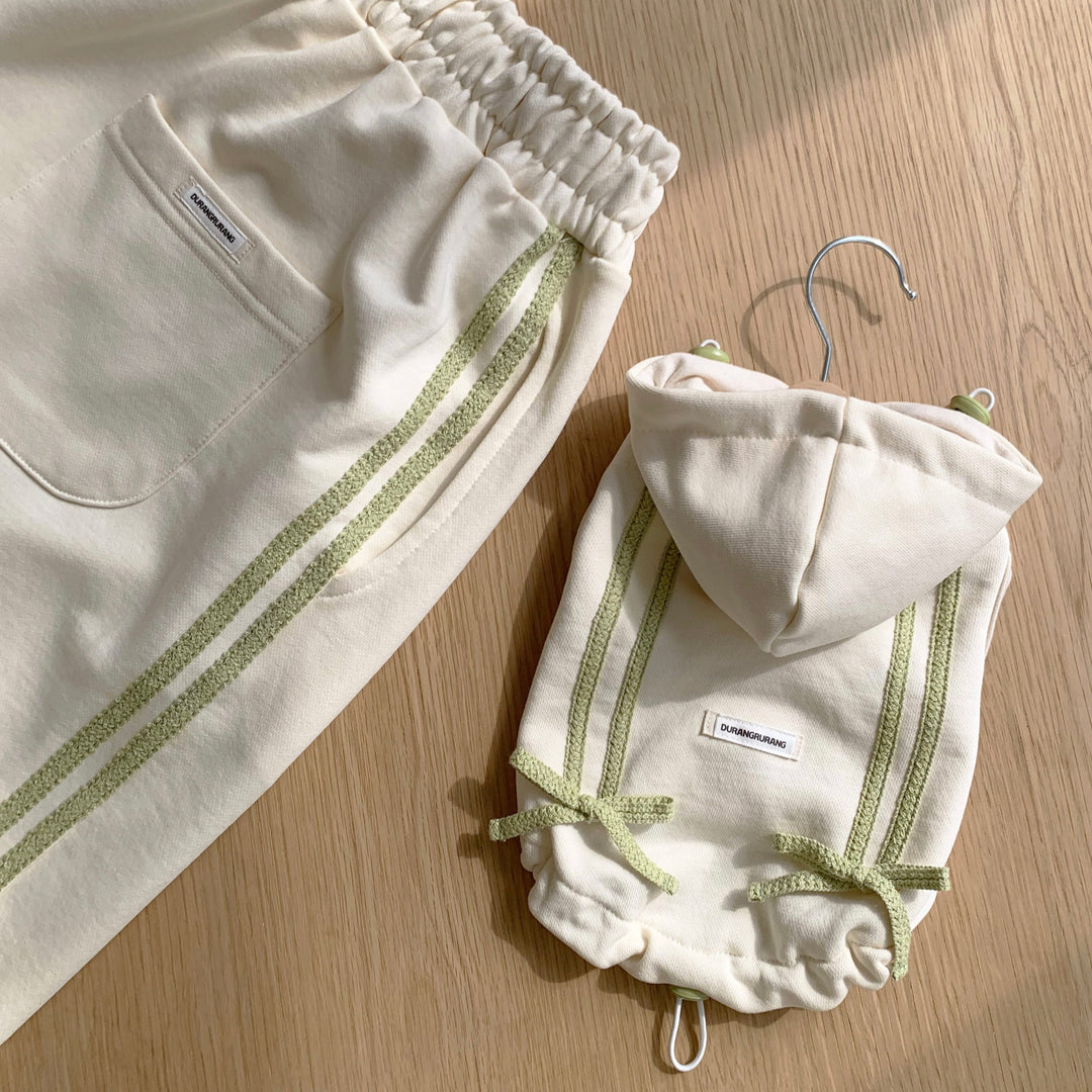 即納【DURANG RURANG】Ribbon Track Jogger Pants（3color）
