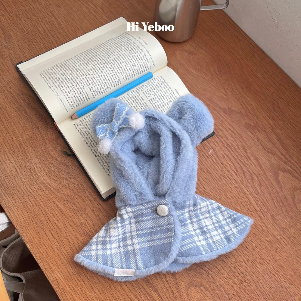 ※予約販売【Hi Yeboo】Amelie Bear Cape（Blue）