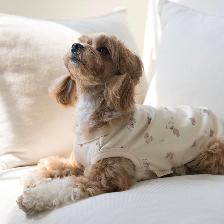 ※予約販売【Bailey】Teddy Sleeveless（Teddy Ivory）