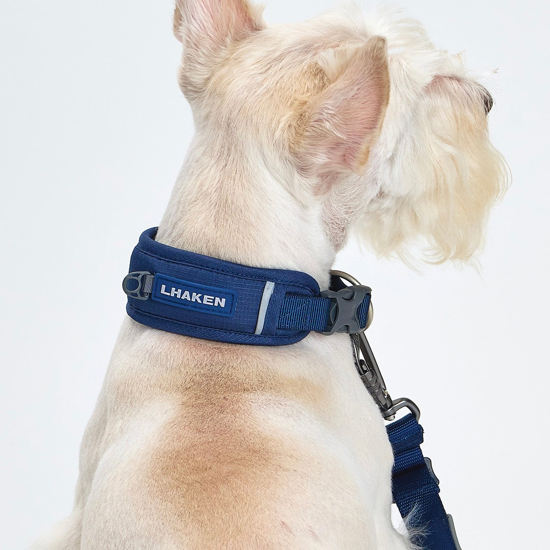 ※予約販売【munikund】TREKTAIL Collar - Navy
