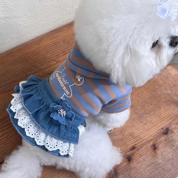 ※予約販売【Hi Yeboo】Bliss Bear Hoodie（Blue）