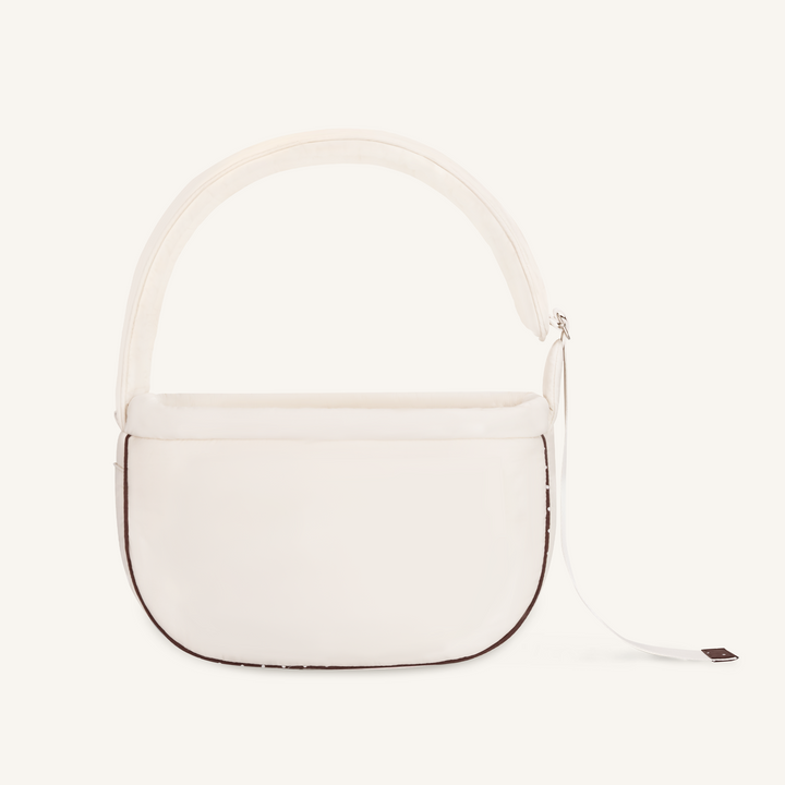 ※予約販売【seoru】Dot Valentine Bag（Brown）｜犬用バッグ
