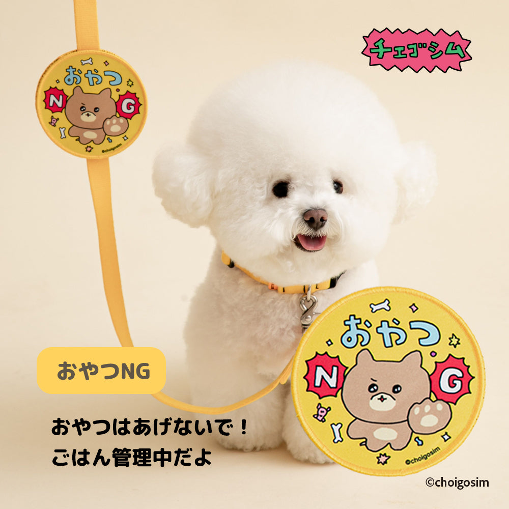即納【BITE ME】BITE ME × CHOIGOSIM Message Patch